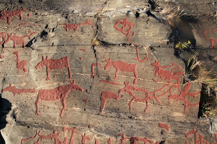 Prehistoric Rock Art In Scandinavia<span class=