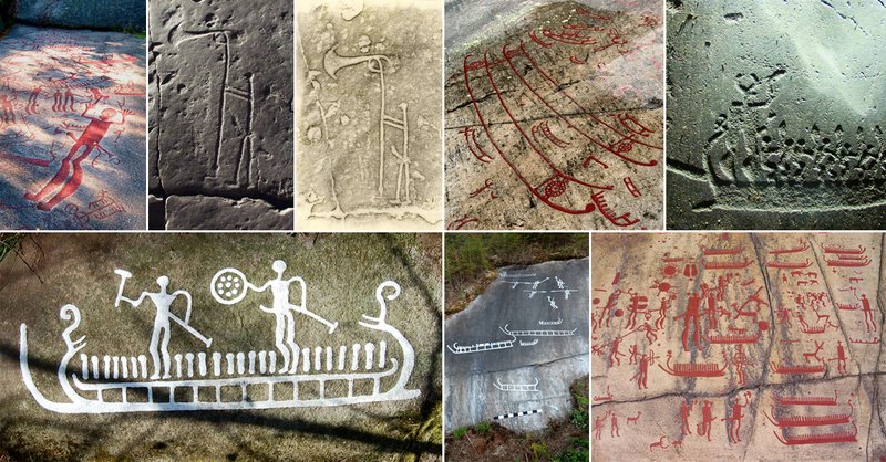 Prehistoric Rock Art In Scandinavia