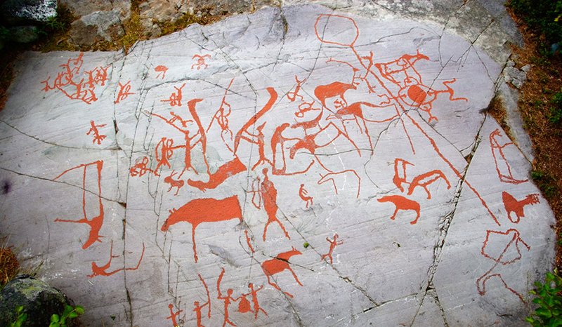 Prehistoric Rock Art In Scandinavia
