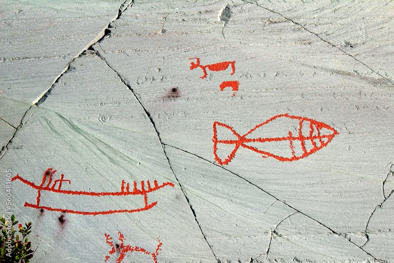 Prehistoric Rock Art In Scandinavia