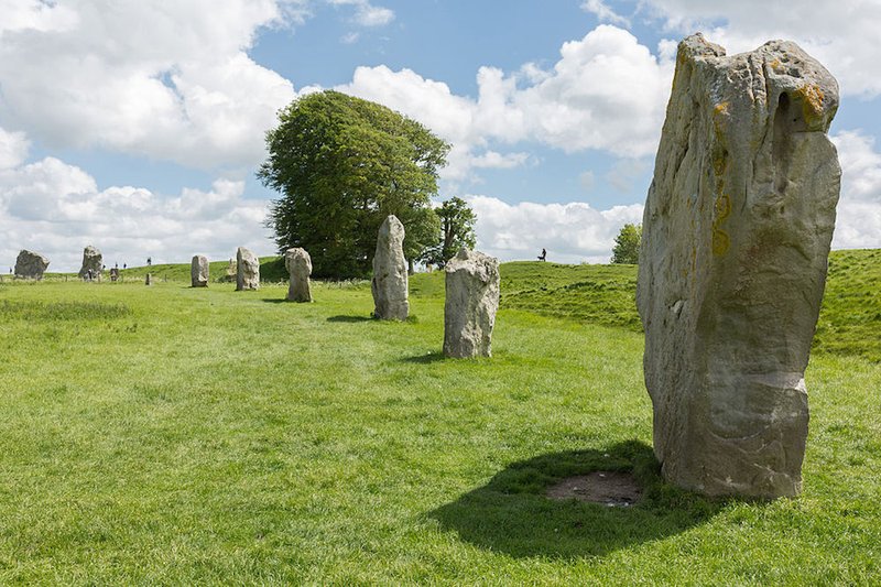 Prehistoric Stone Circle Of Avebury