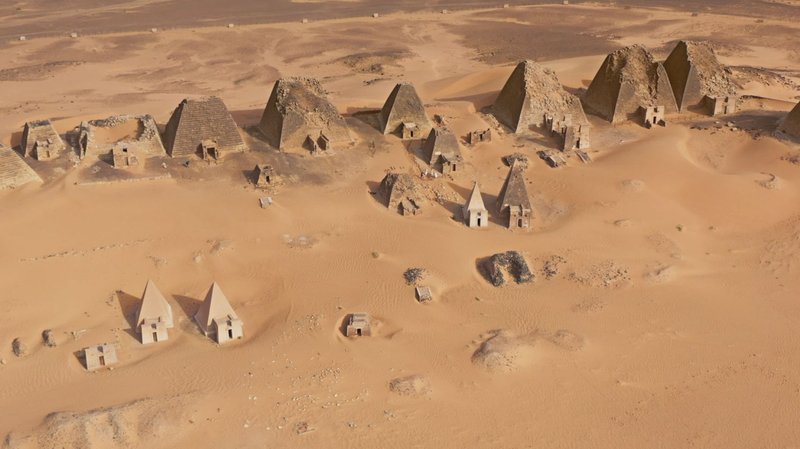 Pyramids Of Meroë In Sudan
