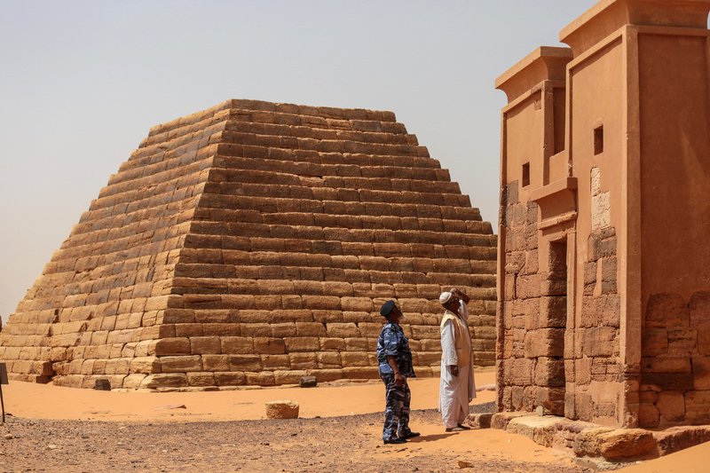 Pyramids Of Meroë In Sudan