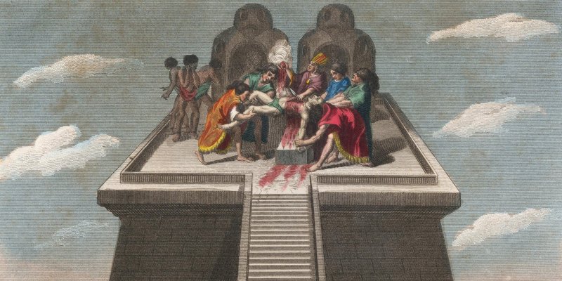 Ritual Sacrifices In Ancient Mesoamerican Temples