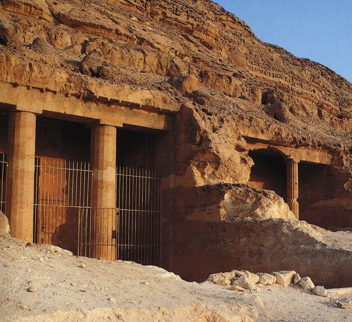 Rock-Cut Tombs At Beni Hasan, Egypt