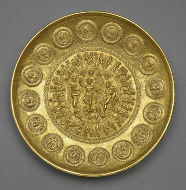 Roman Bronze Patera Offering Bowl