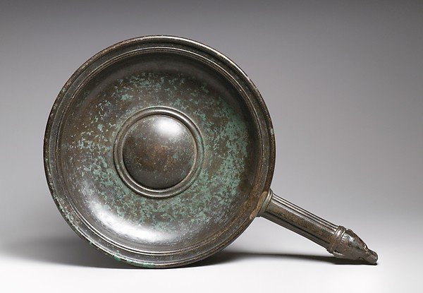 Roman Bronze Patera Offering Bowl