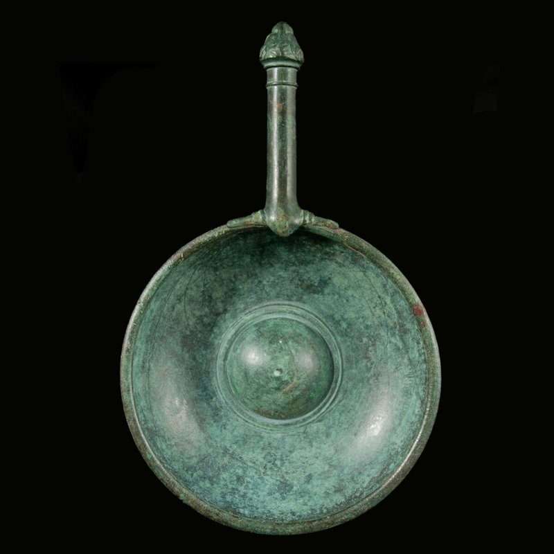 Roman Bronze Patera Offering Bowl