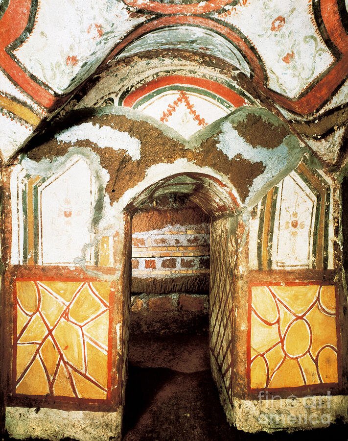 Roman Catacombs Wall Paintings