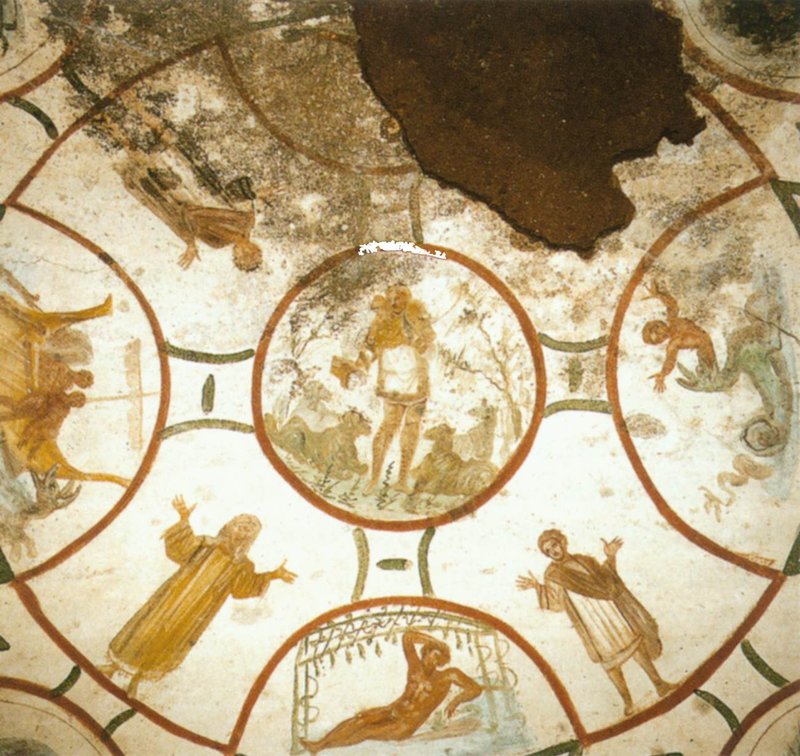 Roman Catacombs Wall Paintings