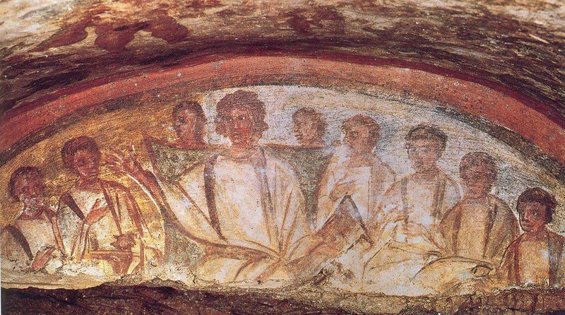 Roman Catacombs Wall Paintings