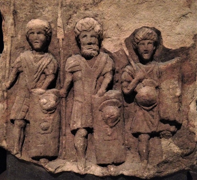 Roman Cavalry Tombstone Relief