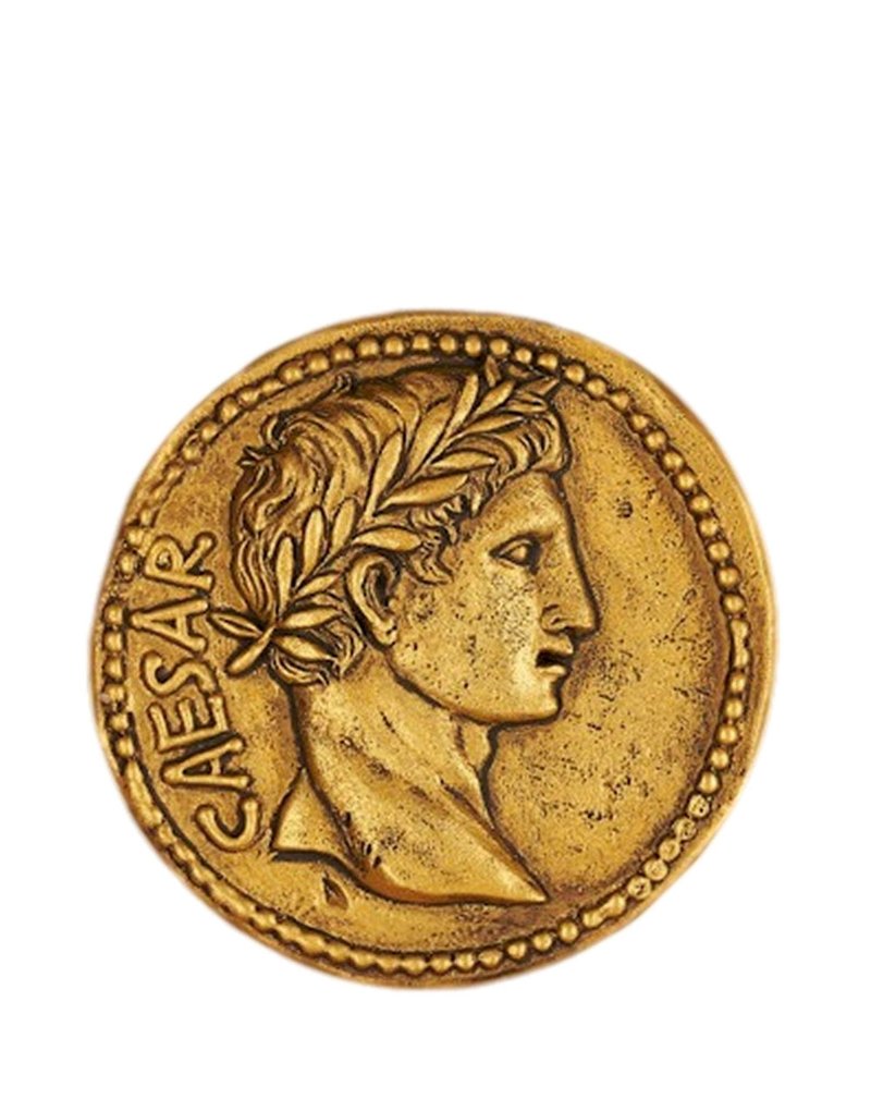 Roman Coin Depicting Julius Caesar