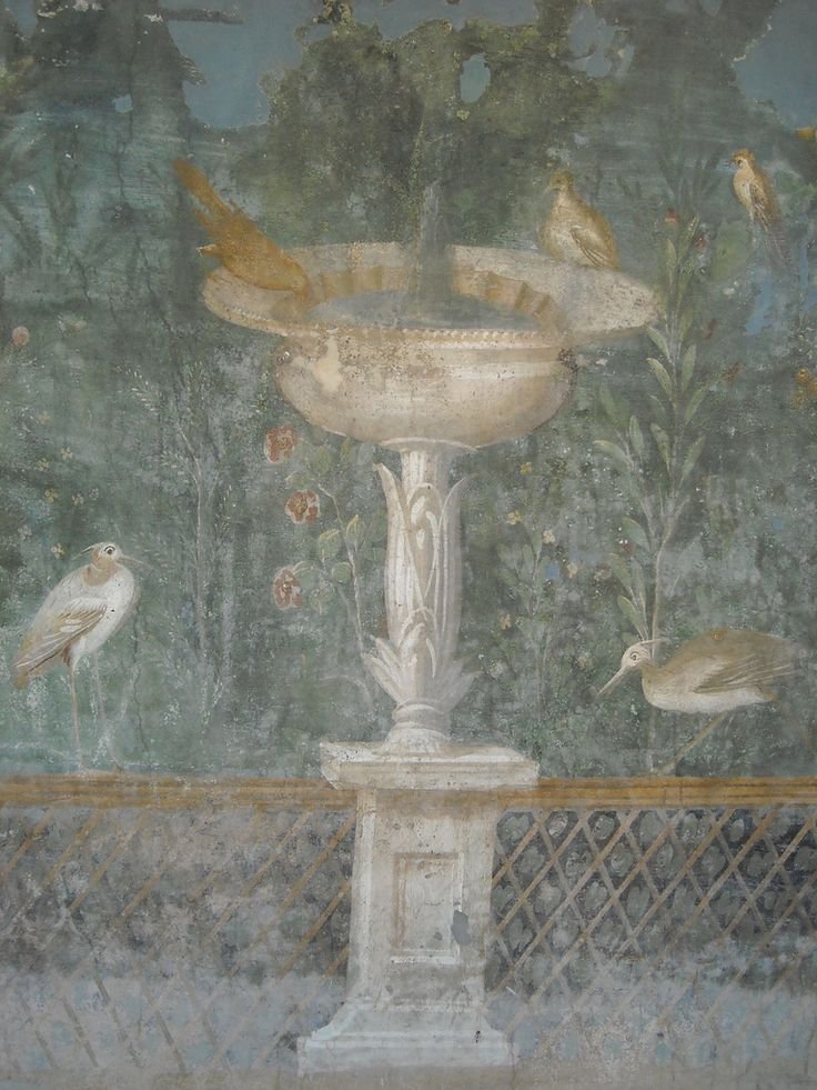 Roman Frescoes From House Of The Vettii