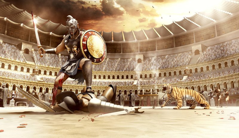 Roman Gladiator Gravestones