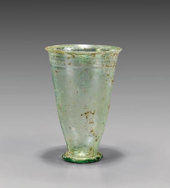 Roman Glass Goblets And Beakers