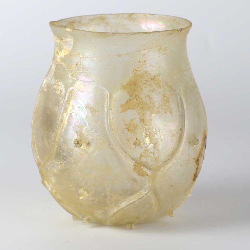 Roman Glass Goblets And Beakers