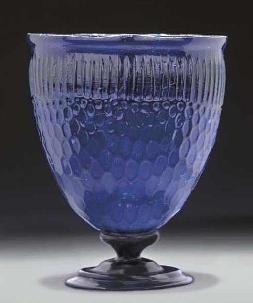 Roman Glass Goblets And Beakers