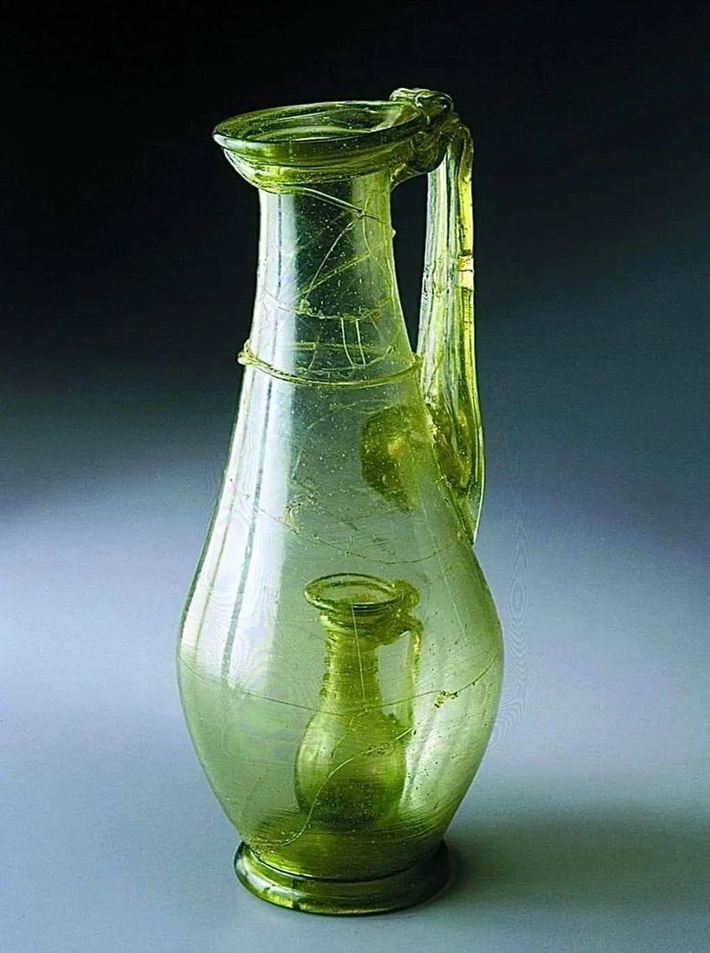 Roman Glass Jug Artifacts