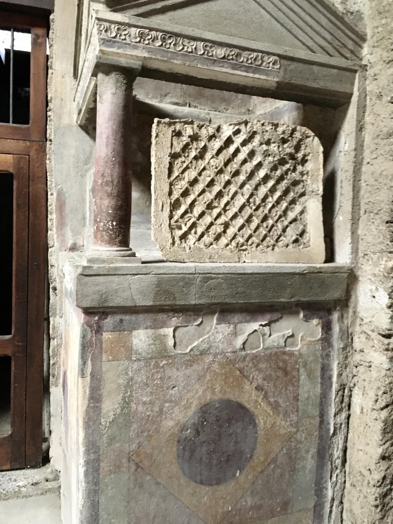 Roman Lararium Household Shrines