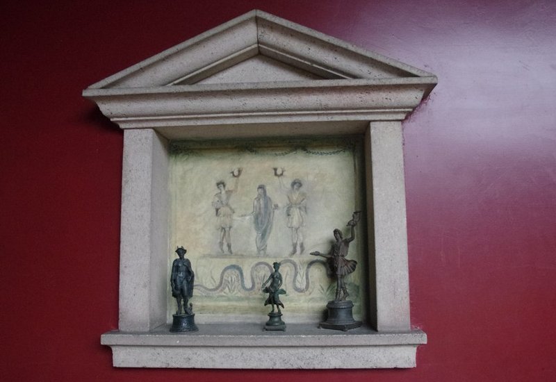 Roman Lararium Household Shrines