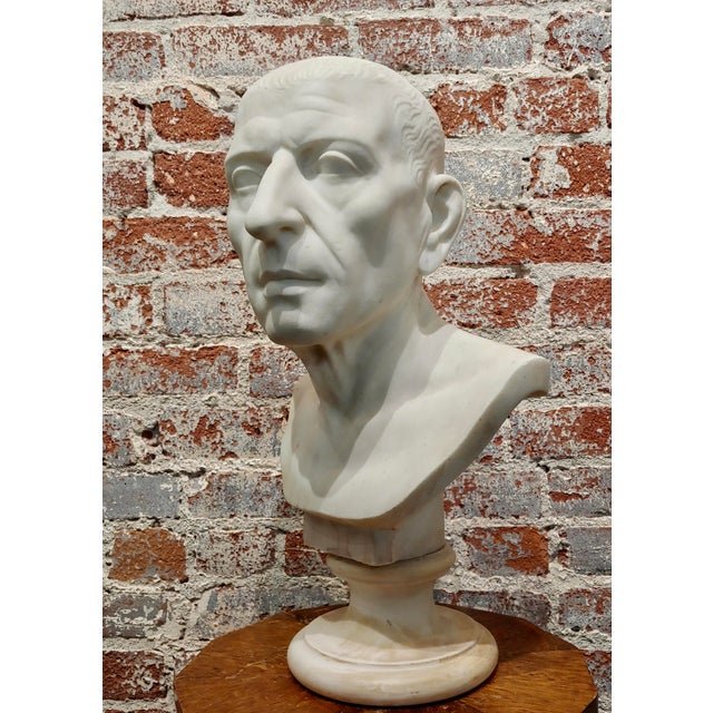 Roman Marble Bust Of A Patrician