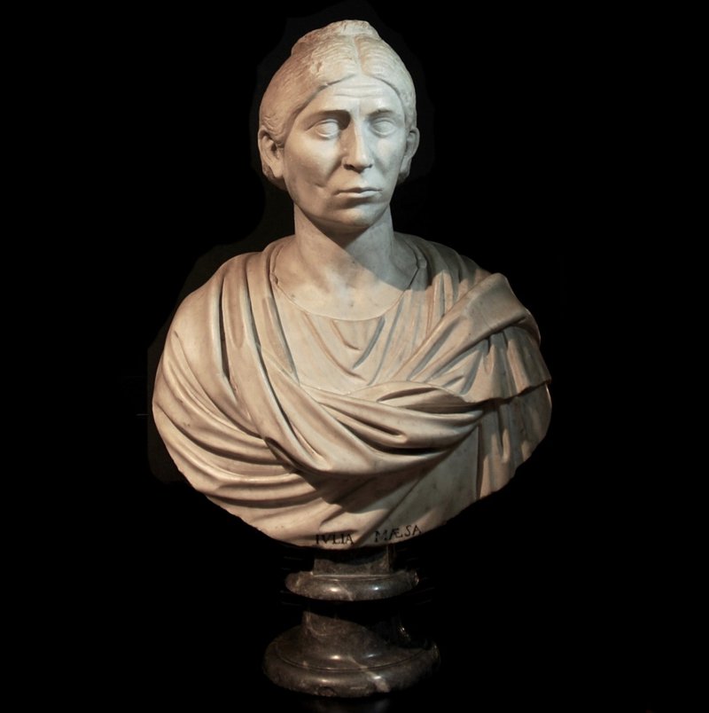 Roman Marble Bust Of A Patrician