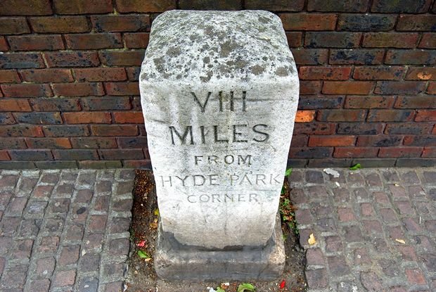 Roman Milestone Markers