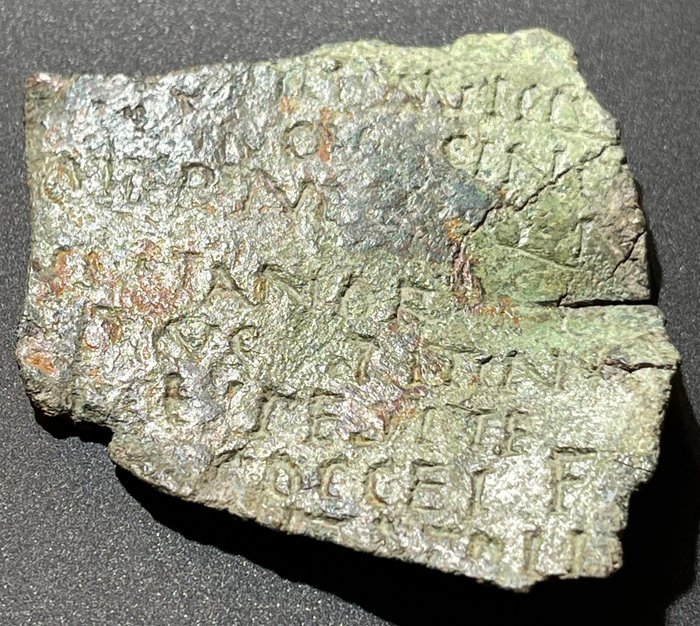 Roman Military Diploma Inscription