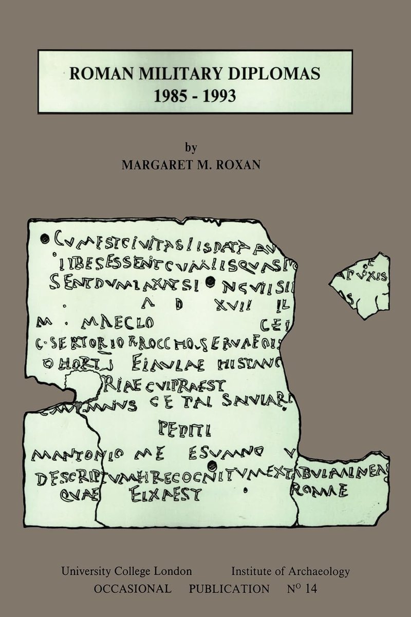 Roman Military Diploma Inscription