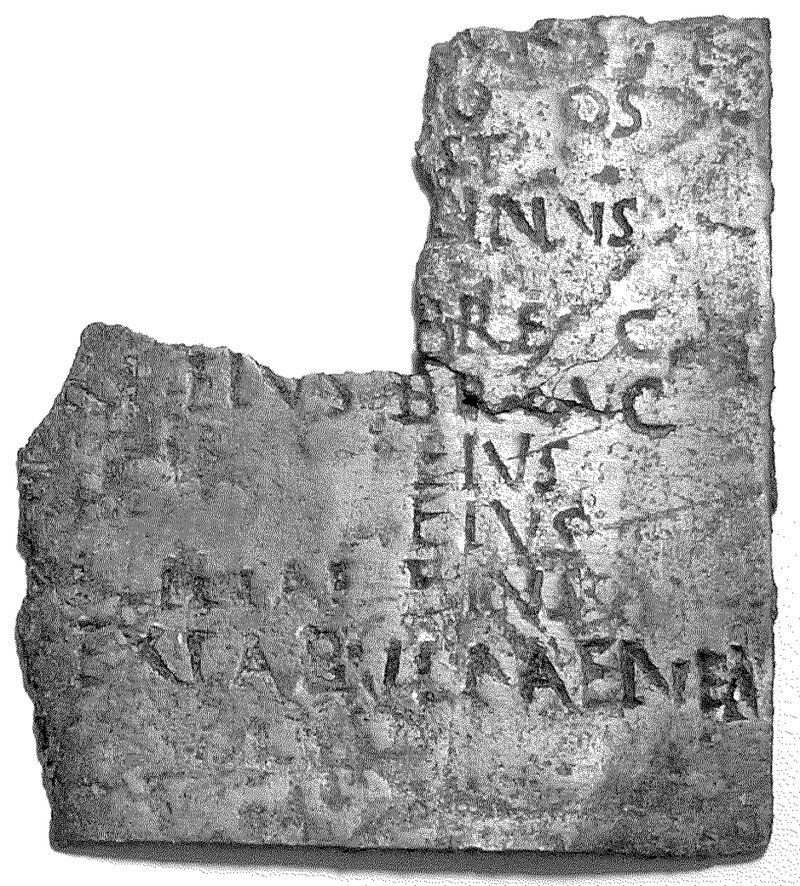 Roman Military Diploma Inscription