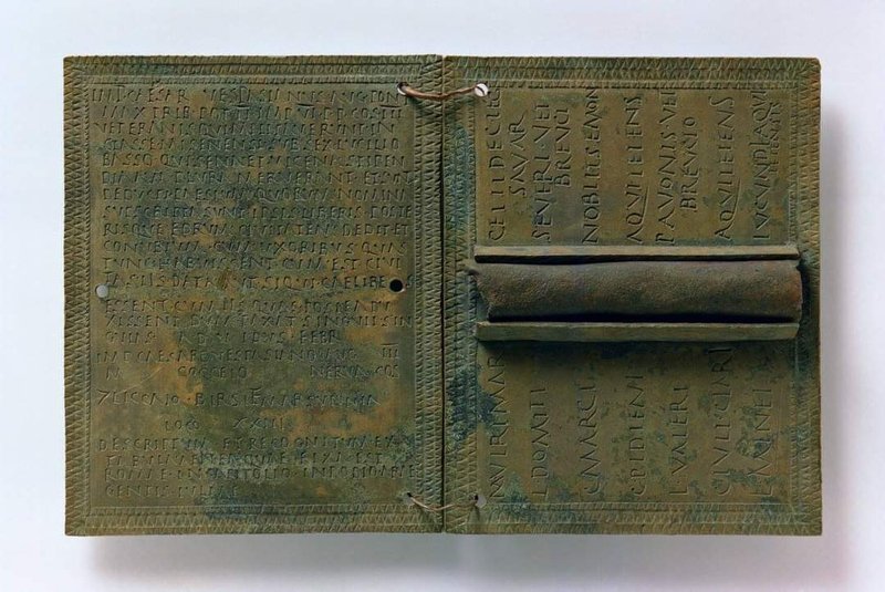 Roman Military Diploma Inscription