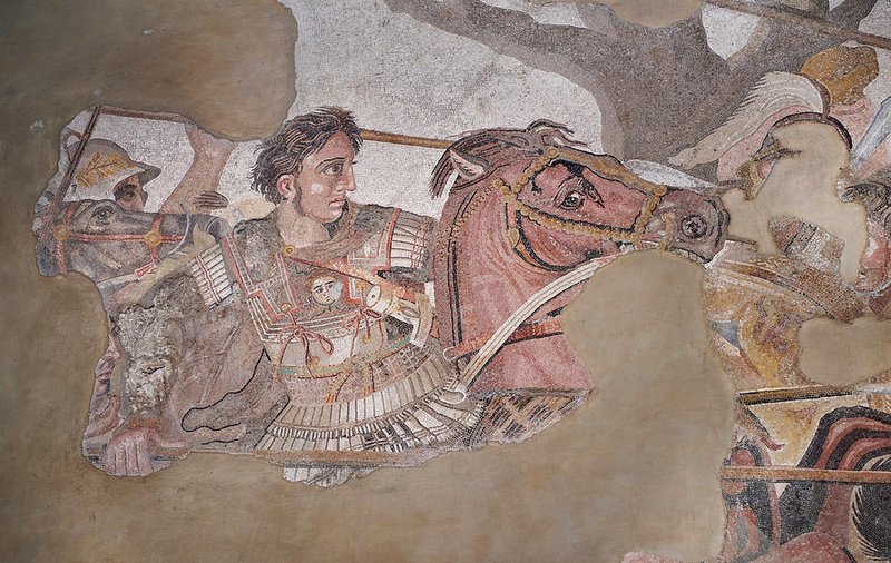 Roman Mosaic Of Alexander The Great