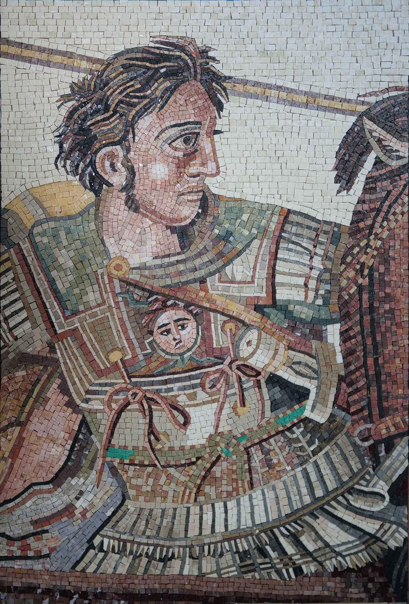 Roman Mosaic Of Alexander The Great