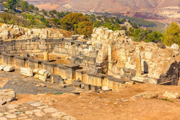 Roman Road Excavations In Jordan