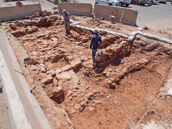 Roman Road Excavations In Jordan