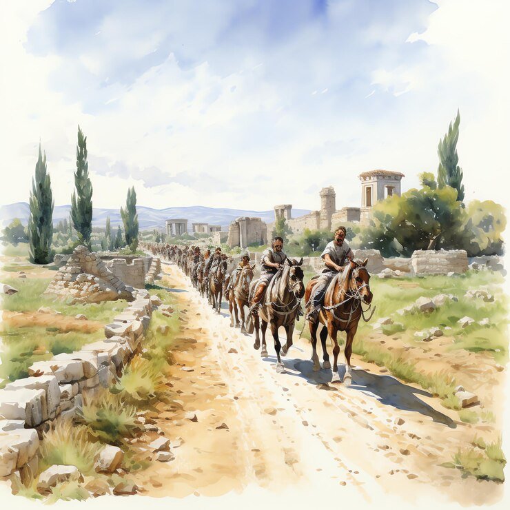 Roman Road Milestones In Spain
