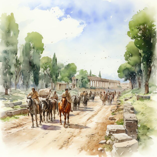 Roman Road Milestones In Spain