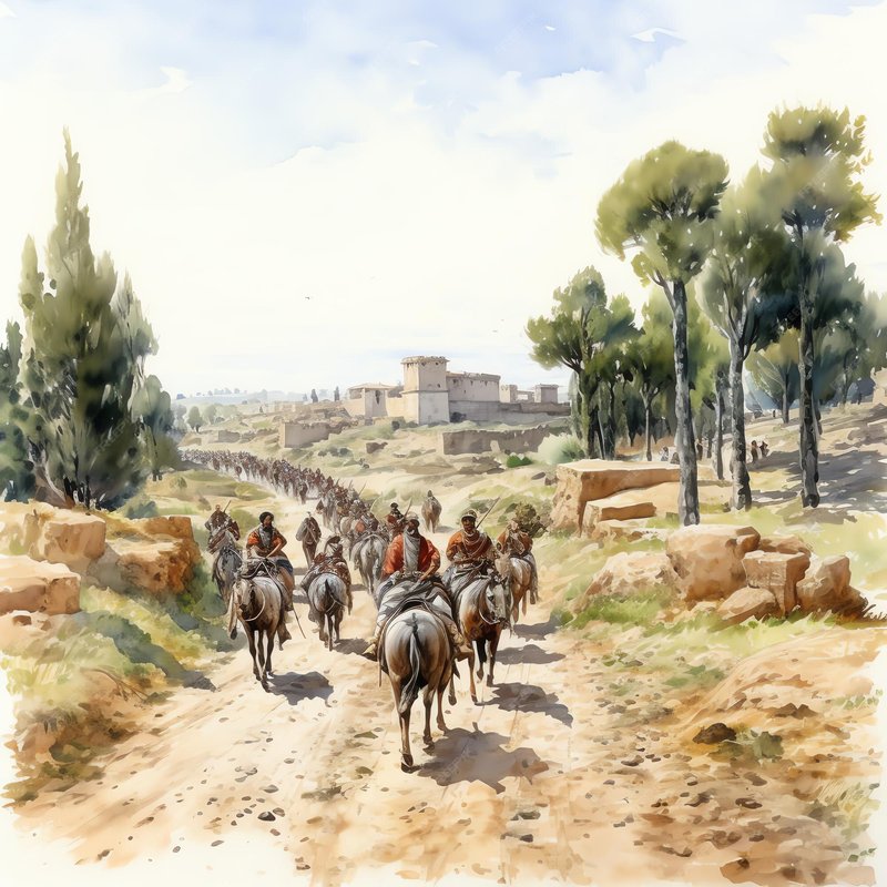 Roman Road Milestones In Spain