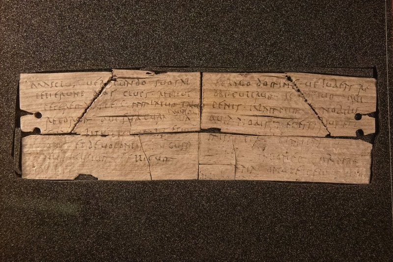 Roman Stylus Tablets From Vindolanda
