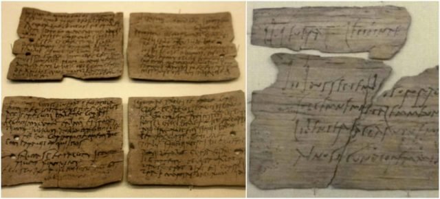 Roman Stylus Tablets From Vindolanda