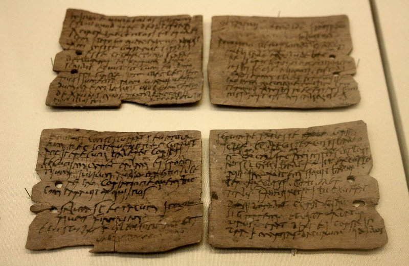 Roman Stylus Tablets From Vindolanda
