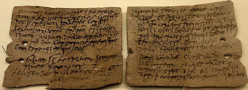 Roman Stylus Tablets From Vindolanda