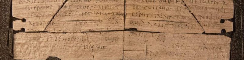 Roman Stylus Tablets From Vindolanda