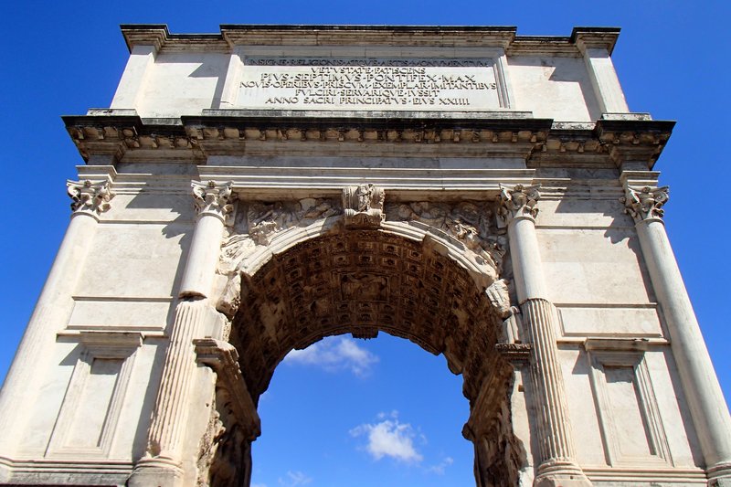 Roman Triumphal Column Carvings