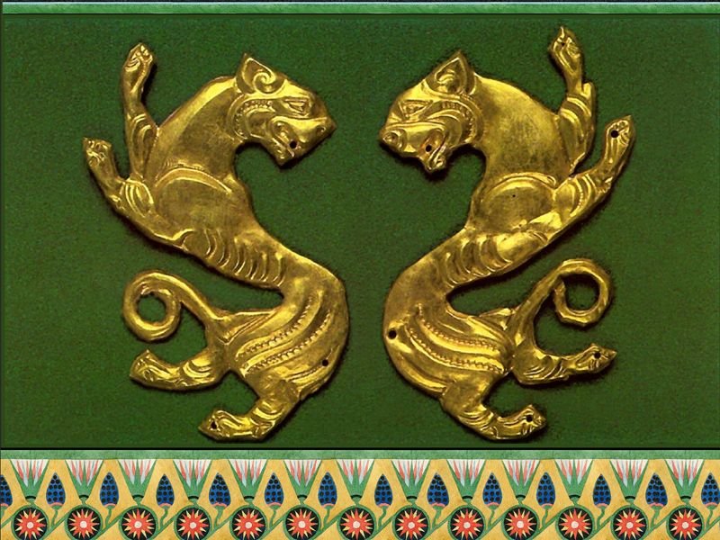 Scythian Gold Animal Ornaments