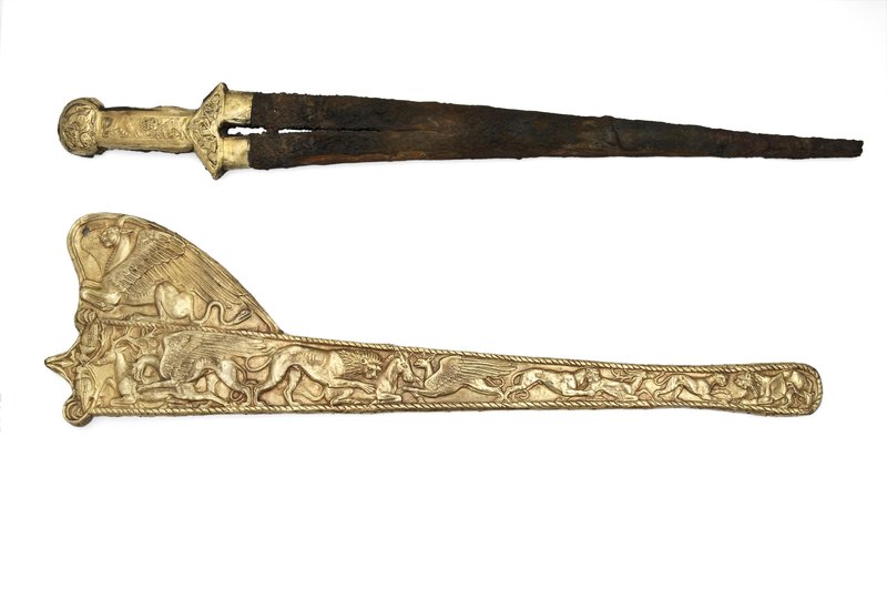 Scythian Warrior Gold Dagger