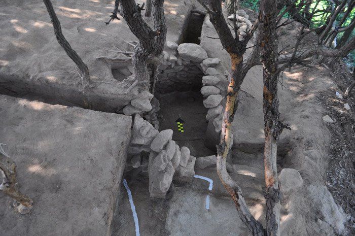 Silla Dynasty Stone Burial Chamber