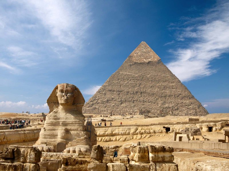 Sphinx Of Giza From Different Angles