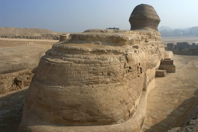 Sphinx Of Giza From Different Angles<span class=